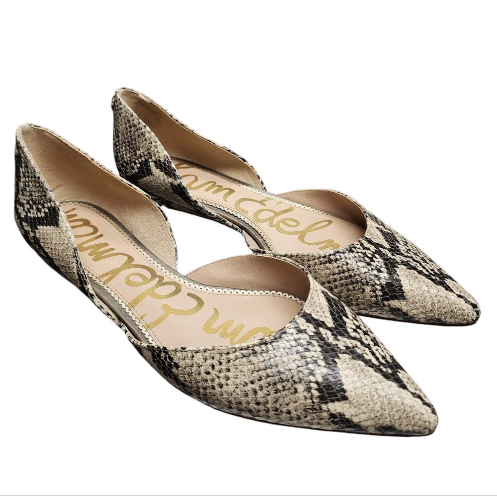 Sam Edelman alligator flat